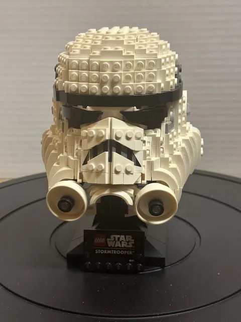 LEGO Star Wars Stormtrooper Helmet 75276 Complete RARE W/ Instructions No Box