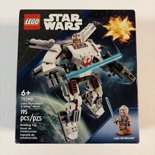 LEGO Star Wars Luke Skywalker X-Wing Mech Buildable Action Figure 75390