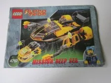 Lego Building Instructions Lego Alpha Team 4792 Mission Deep Sea
