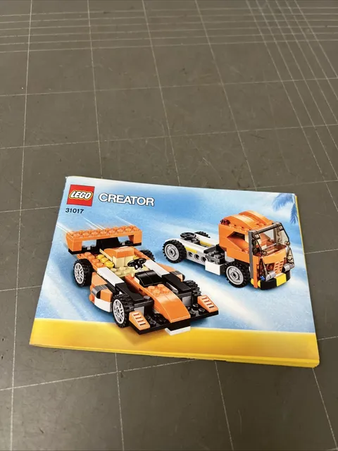 VINTAGE LEGO INSTRUCTIONS BROCHURE CREATOR  CAR TRUCK 31017