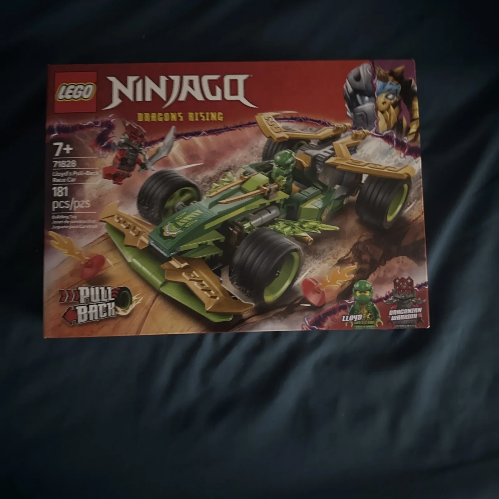 LEGO NINJAGO: Lloyd's Pull-Back Race Car (71828)