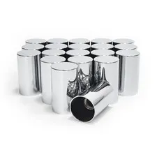 Grandroad Auto 20 Pack Lug Nut Covers 33Mm By 3-1/2 Thread On Flat Top Cylinder