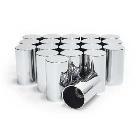 Grandroad Auto 20 Pack Lug Nut Covers 33Mm By 3-1/2 Thread On Flat Top Cylinder