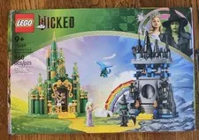 Lego Wicked 75689 Emerald City & Kiamo Ko Castle 860 Piece Set Complete 