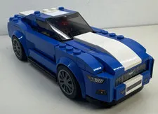 LEGO SPEED CHAMPIONS: Ford Mustang GT (75871) Completed Set With Mini Figure