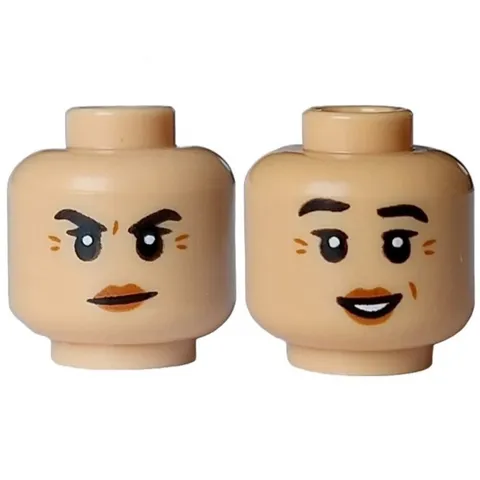 new LEGO Head for the 2024 Professor Vector Minifig from Harry Potter Hogwarts