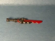 LEGO Ninjago Part 25277pb01 - Red Ninjago Vermillion Sword - Light Scratches
