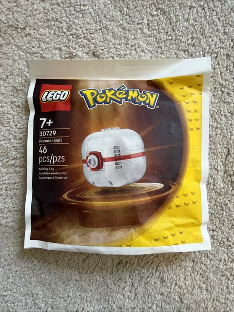 NEW LEGO Pokémon Premier Ball 30729 New Sealed 46 Pieces Age 7+ Building Toy