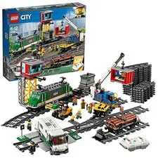 LEGO CITY CARGO TRAIN BUILDING SET 1126 PIECES - Scratch & Dent