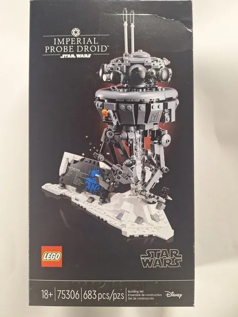 LEGO Star Wars: Imperial Probe Droid (75306) New Sealed Box Disney Shelf Wear
