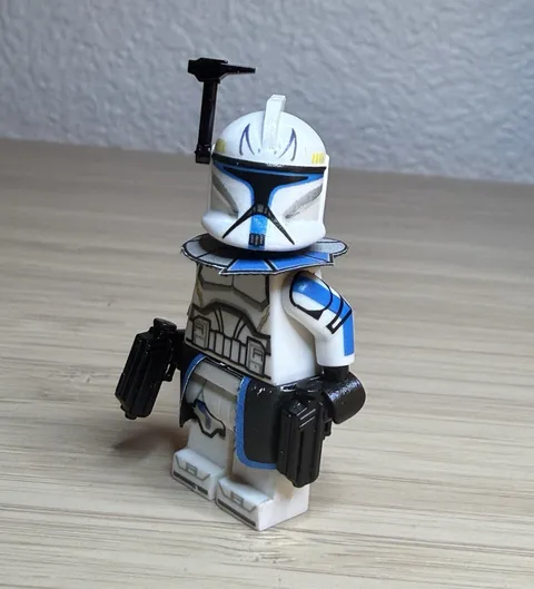 Custom Lego P1 Captain Rex ( Made with OG lego parts )