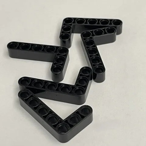 Lego 32526 Black Replacement Parts Pieces Lot of 5