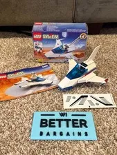 LEGO Town Space Port Jet 6465 - with book and box