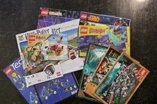 Lot of 11 LEGO Vintage Instruction Manuals Heroica Pirates Spyrius Star Wars...