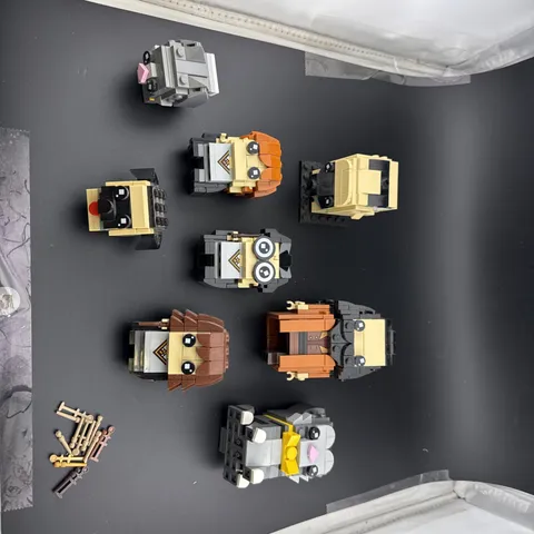 Lego Brickheadz Harry Potter lot Of 8 a Mostly Complete But Not 100%