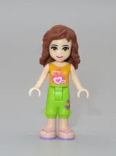 LEGO Friends Olivia lime pants minifigures 3933