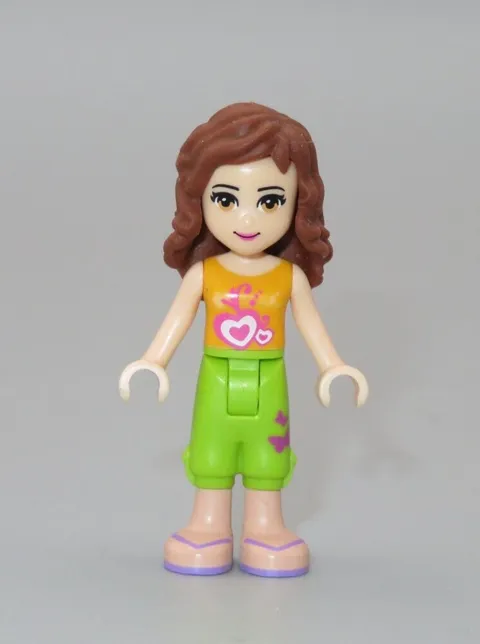 LEGO Friends Olivia lime pants minifigures 3933