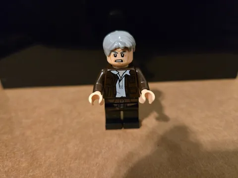 Lego Star Wars Old Han Solo Minifigure SW0841