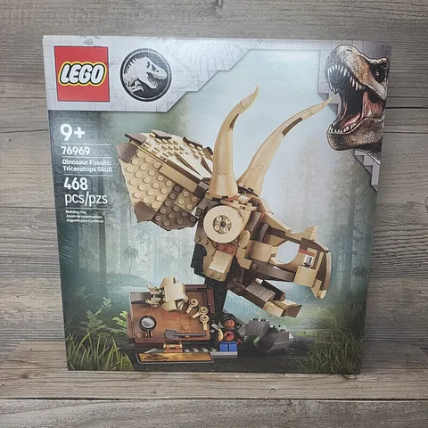 Lego Jurassic World Dinosaur Fossils Triceratops Skull 76969