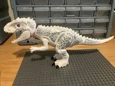 LEGO Jurassic World Indominus Rex White Dinosaur Figure