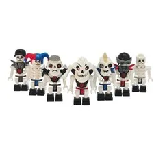 Lego Ninjago Skeleton Minifigure Lot - 7 Figures Chopov Krazi Samukai Frakjaw
