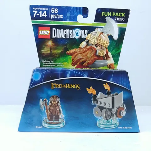Lego Dimensions 71220 Gimli - Lord of the Rings Fun Pack New Sealed 2015