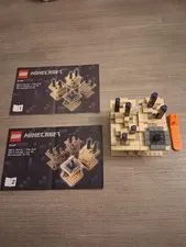 LEGO Minecraft: Micro World – the End (21107) 90% Complete