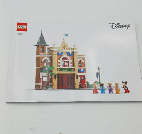 LEGO Disney Disneyland Fire Dept. 43302 Instruction Manual