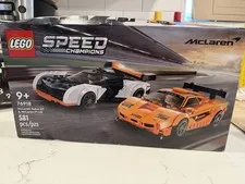 LEGO Speed Champions McLaren Solus GT  F1 LM 76918 100% Complete Open Damage Box