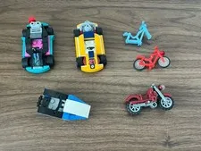 LEGO Go karts Motorcycle Bike Bicycle Jet Ski Lot