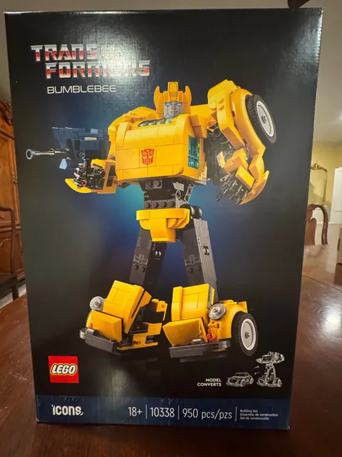 Lego 10338 Icons Transformer Bumblebee 950pcs | Brand New Sealed