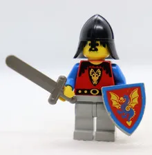 Dragon Knight 1 1906 Castle Shield Sword LEGO® Minifigure Mini Figure