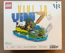 LEGO Editions - Vini Jr. – 43027 - 510 PCS - NEW - SEE PICTURES