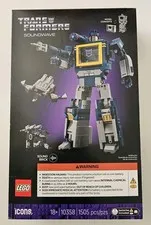 LEGO Icons Transformers Soundwave #10358 Box Only