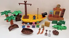 Lego Duplo Disney Jake & The Netherland Pirates Lot Toy Bundle