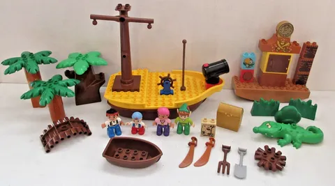 Lego Duplo Disney Jake & The Netherland Pirates Lot Toy Bundle
