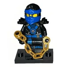 ✅ LEGO Ninjago Minifigure njo0152 Jay (Deepstone Armor) - Possession Minifig