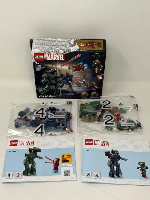 LEGO Marvel Iron Man & War Machine vs. Hammer Drones - INCOMPLETE