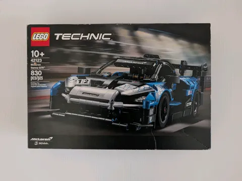 LEGO Technic 42123 McLaren Senna GTR Complete w/ Manual