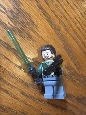 Lego Star Wars Rebels Kanan Jarrus Minifigure BLACK Hair SW0577 75053 READ