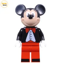 Lego Mickey Mouse 40478 Tuxedo Jacket, Red Bow Tie Disney Minifigure dis057