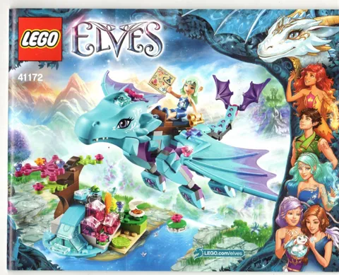 Lego ~  Instructions Manual Booklet Only ~ Elves 41172