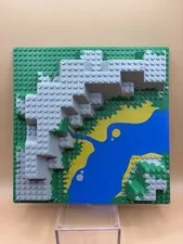 Lego Vintage Raised Baseplate 6024px2  from sets 6278  6281 6292