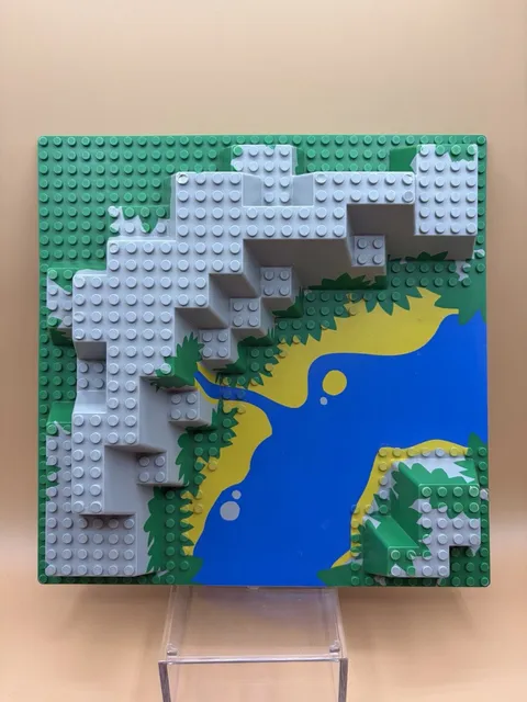 Lego Vintage Raised Baseplate 6024px2  from sets 6278  6281 6292