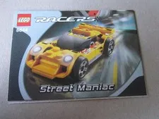 Lego Racers Building Instructions Instruction 8644 Street Maniac