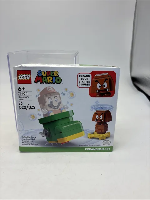 Lego Super Mario 71404 Goomba's Shoe Expansion Set Sealed Read