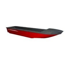 Lego 7906 Boat Shell / Base Plate - Red - 15.5” x 3.5” x 2”