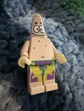 Lego Spongebob Patrick Star Minifigure Krusty Krab Bob See Hands