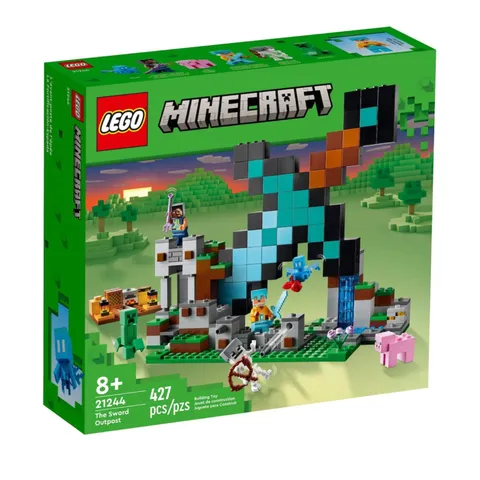 LEGO 21244 Minecraft The Sword Outpost New Factory Sealed Retired Safe Shipping