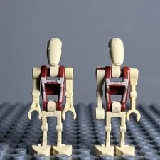 lego Star Wars minifigures Security Battle Droid Sw0347 Lot Of 2 - 3A